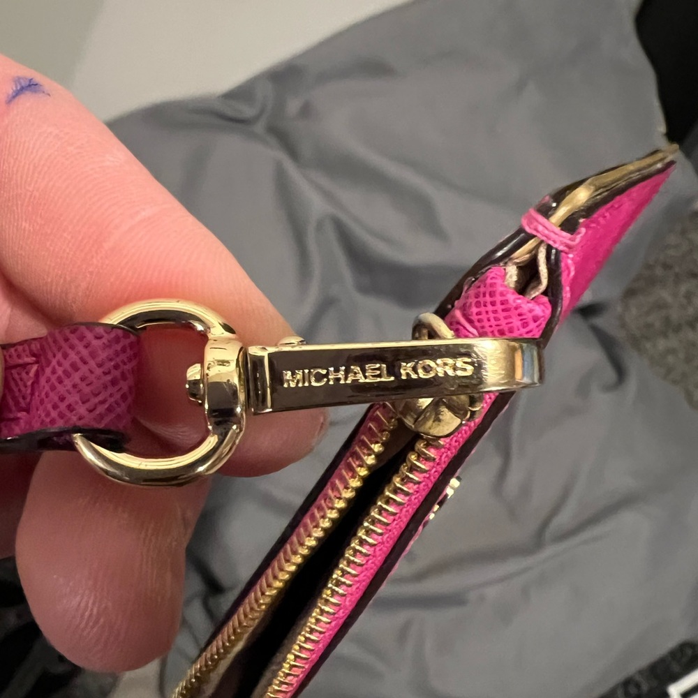 Michael Kors Pink Wristlet - Picture 2 of 6